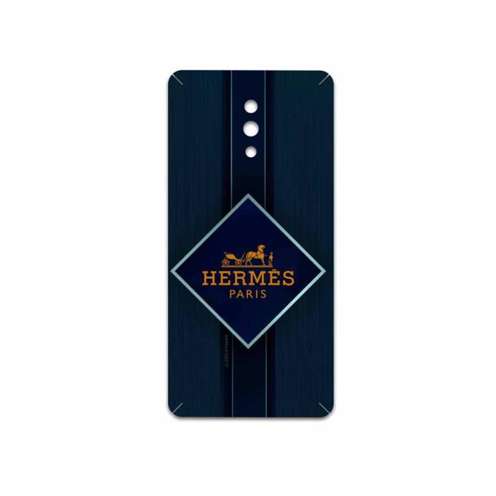 برچسب پوششی ماهوت مدل Hermes-Logo مناسب برای گوشی موبایل اپو RENO 10X MAHOOT Hermes-Logo Cover Sticker for Oppo RENO 10X